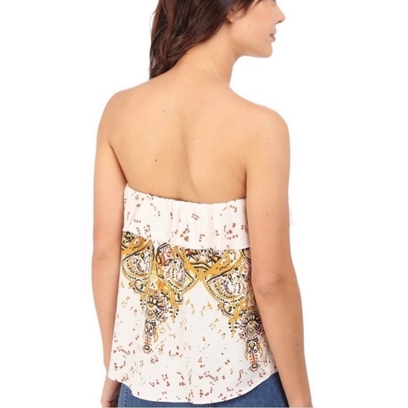 INTIMATELY free people flowy ruffle tube top - Picture 3 of 11